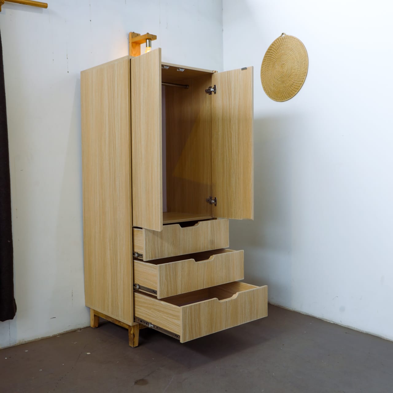 Runa Wardrobe (Particle board)